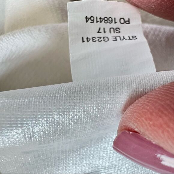 J Crew Ankle Crop Distressed Destroyed White Denim Jeans Style  Size 27 - Picture 12 of 16